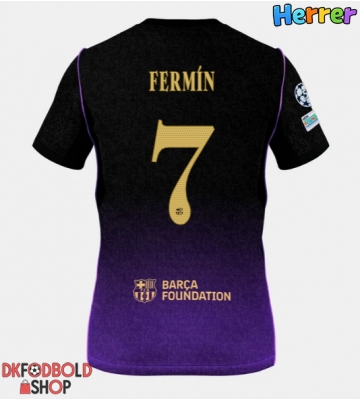Barcelona Fermin Lopez #7 Udebanetrøje 2026-27 Kort ærmer Barcelona Fermin Lopez #7 Udebanetrøje 2026-27 Kort ærmer